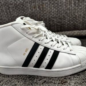 adidas White and Black Women's Sneakers